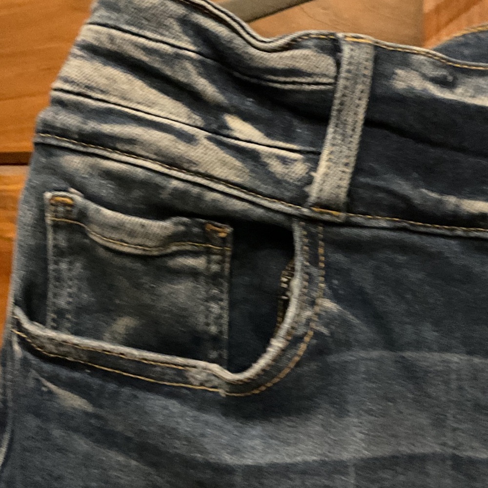 KanCan Dark Blue Flare Jeans - Picture 6 of 16